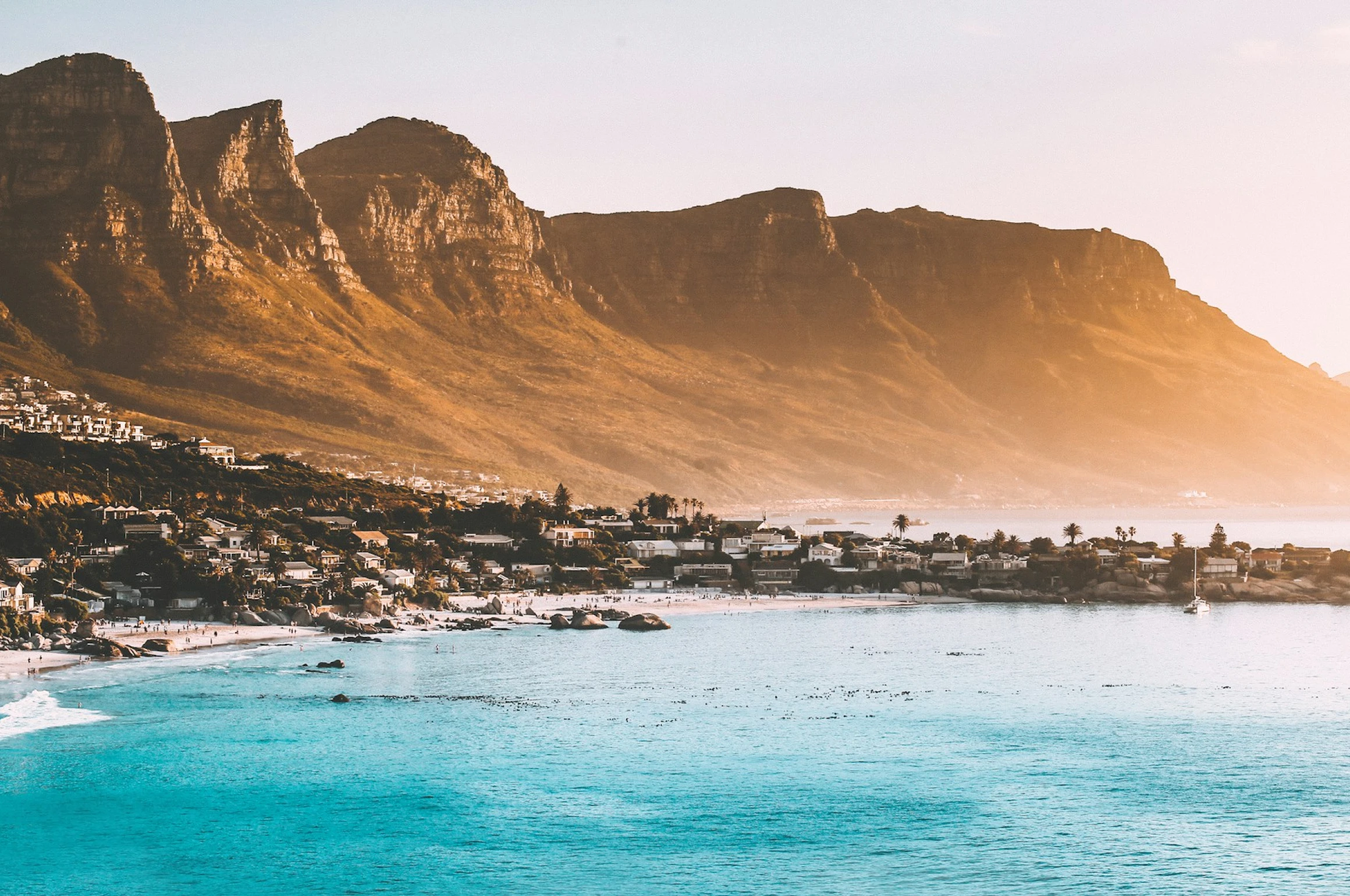 A stunning vista of Cape Town, South Africa