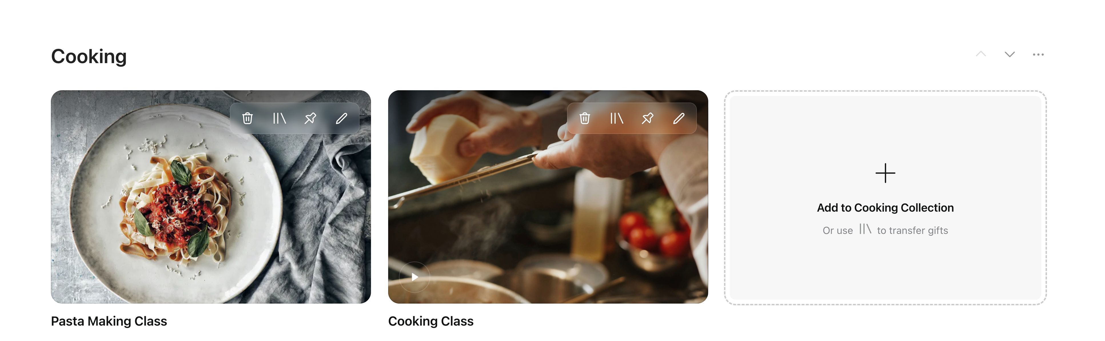 Cooking class