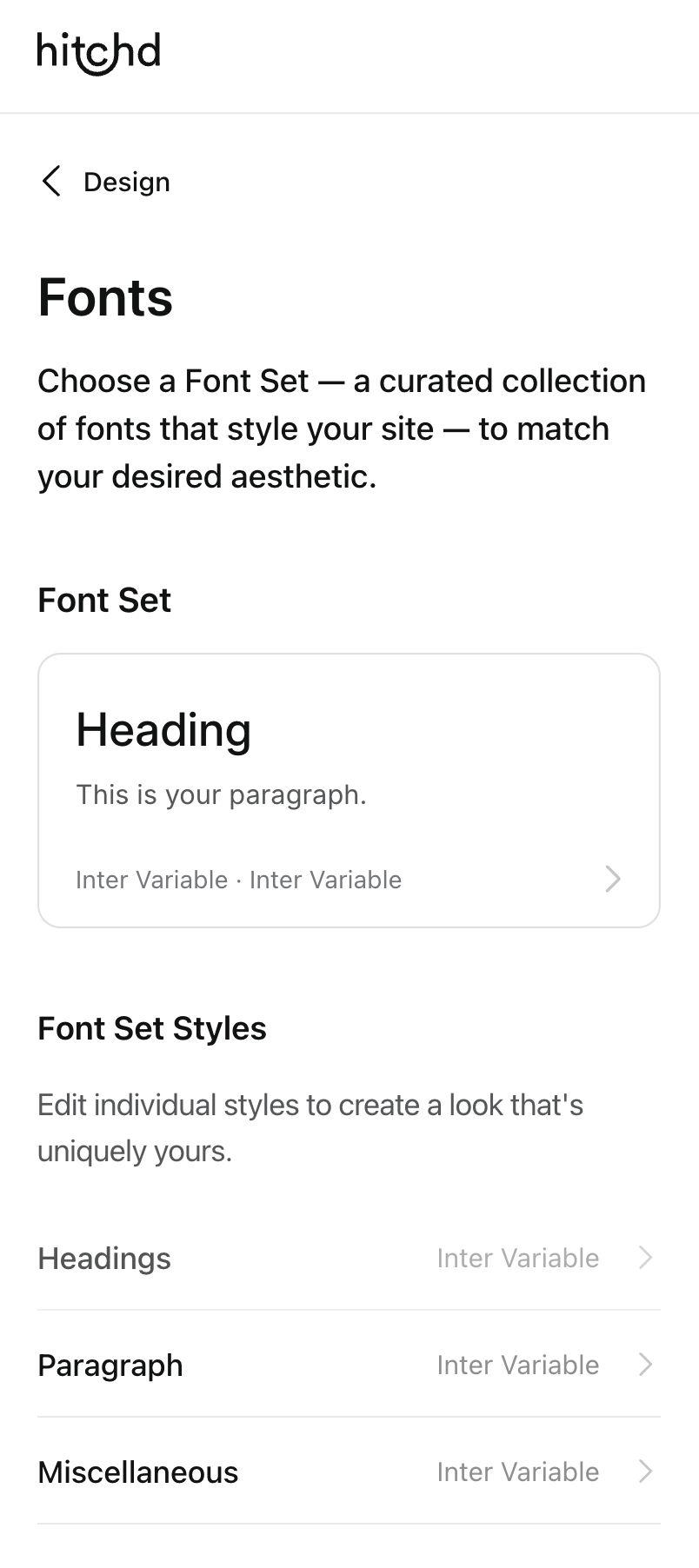 fonts